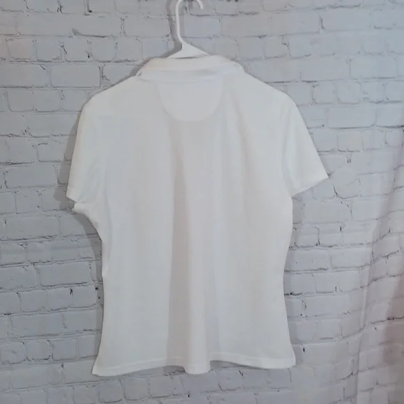 Aspire Dri Logic Womans White Athletic Top XL - Picture 4 of 8